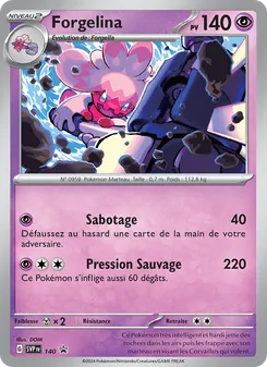 Carte Forgelina de l'extension SVP Black Star Promos, numéro 140/225