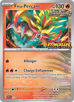 Carte Feu-Perçant de l'extension SVP Black Star Promos, numéro 151/225