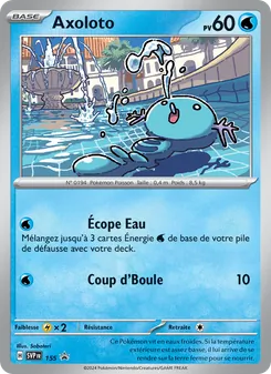 Carte Axoloto de l'extension SVP Black Star Promos, numéro 155/225