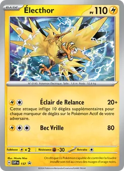 Carte Électhor de l'extension SVP Black Star Promos, numéro 157/225