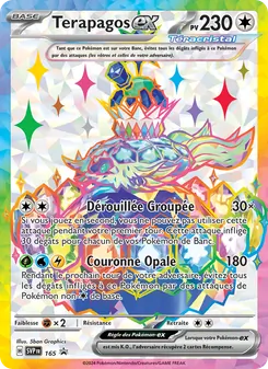 Carte Terapagos-ex de l'extension SVP Black Star Promos, numéro 165/225