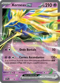 Carte Xerneas-ex de l'extension SVP Black Star Promos, numéro 179/225