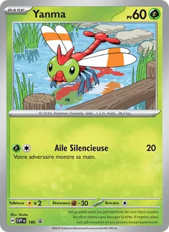 Carte Yanma de l'extension SVP Black Star Promos, numéro 185/225