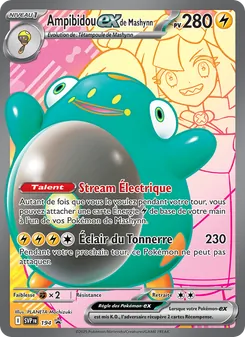 Carte Ampibidou-ex de Mashynn de l'extension SVP Black Star Promos, numéro 194/225
