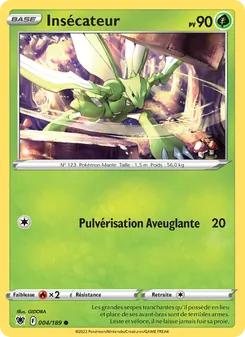 Carte Insécateur de l'extension Astres Radieux, numéro 004/189