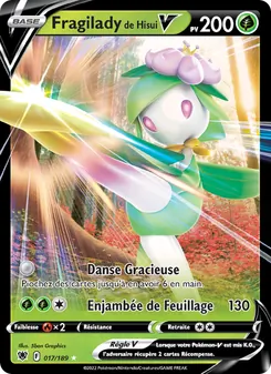 Carte Fragilady de Hisui V de l'extension Astres Radieux, numéro 017/189