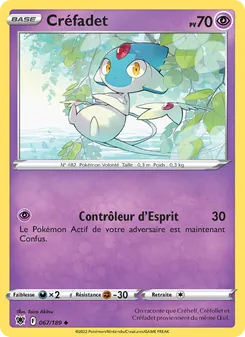 Carte Créfadet de l'extension Astres Radieux, numéro 067/189