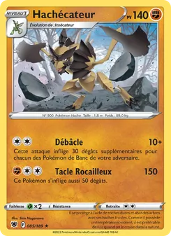 Carte Hachécateur de l'extension Astres Radieux, numéro 085/189