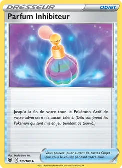 Carte Parfum Inhibiteur de l'extension Astres Radieux, numéro 136/189
