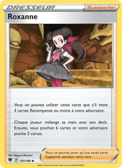 Carte Roxanne de l'extension Astres Radieux, numéro 150/189