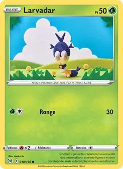 Carte Larvadar de l'extension Origine Perdue, numéro 018/196