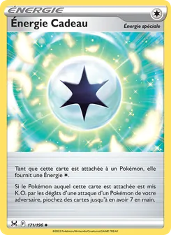Carte Énergie Cadeau de l'extension Origine Perdue, numéro 171/196