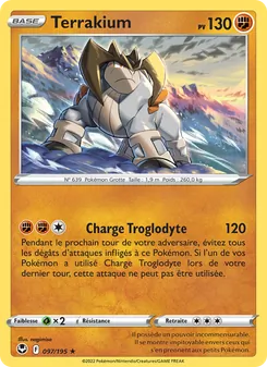 Carte Terrakium de l'extension Tempête Argentée, numéro 097/195