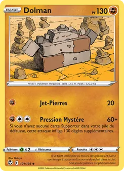 Carte Dolman de l'extension Tempête Argentée, numéro 101/195