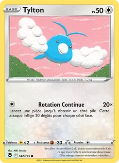Carte Tylton de l'extension Tempête Argentée, numéro 142/195
