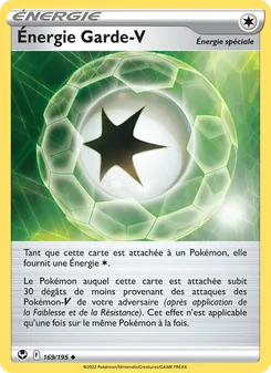 Carte Énergie Garde V de l'extension Tempête Argentée, numéro 169/195