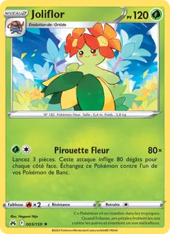 Carte Joliflor de l'extension Zénith Suprême, numéro 003/159