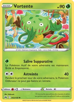 Carte Vortente de l'extension Zénith Suprême, numéro 012/159