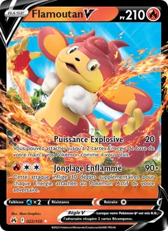 Carte Flamoutan V de l'extension Zénith Suprême, numéro 022/159