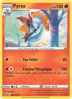 Carte Pyrax de l'extension Zénith Suprême, numéro 025/159