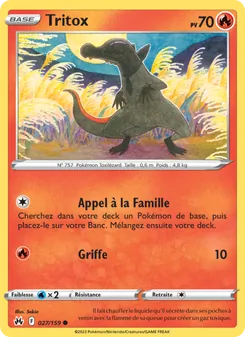 Carte Tritox de l'extension Zénith Suprême, numéro 027/159