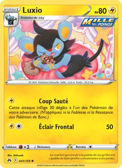 Carte Luxio de l'extension Zénith Suprême, numéro 041/159