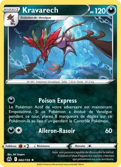 Carte Kravarech de l'extension Zénith Suprême, numéro 082/159