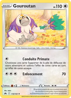 Carte Gouroutan de l'extension Zénith Suprême, numéro 119/159