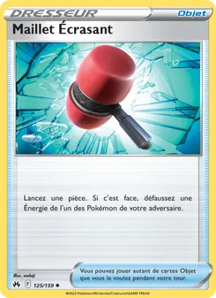 Carte Maillet Écrasant de l'extension Zénith Suprême, numéro 125/159