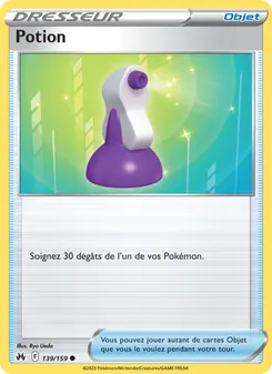 Carte Potion de l'extension Zénith Suprême, numéro 139/159