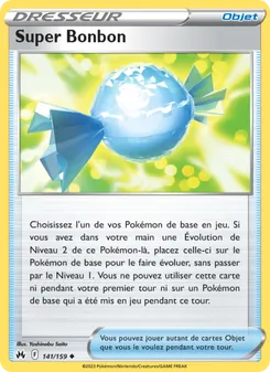 Carte Super Bonbon de l'extension Zénith Suprême, numéro 141/159