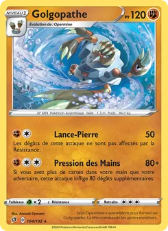 Carte Golgopathe de l'extension Clash des Rebelles, numéro 104/192