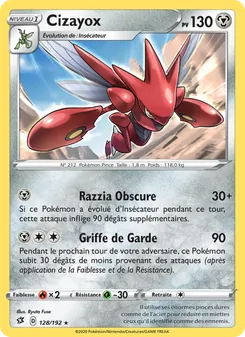 Carte Cizayox de l'extension Clash des Rebelles, numéro 128/192