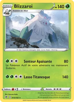 Carte Blizzaroi de l'extension Clash des Rebelles, numéro 13/192