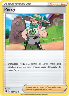 Carte Percy de l'extension Clash des Rebelles, numéro 161/192