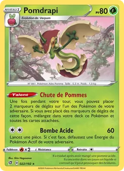 Carte Pomdrapi de l'extension Clash des Rebelles, numéro 22/192