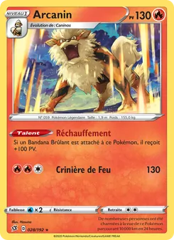 Carte Arcanin de l'extension Clash des Rebelles, numéro 28/192