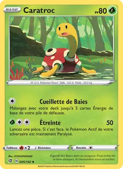 Carte Caratroc de l'extension Clash des Rebelles, numéro 5/192