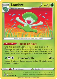 Carte Lombre de l'extension Clash des Rebelles, numéro 8/192