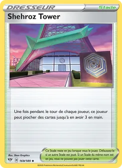 Carte Shehroz Tower de l'extension Ténèbres Embrasées, numéro 169/189