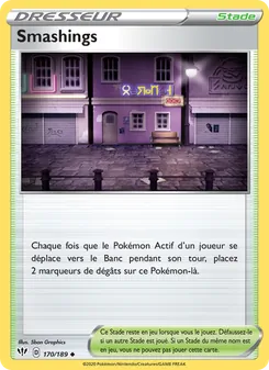 Carte Smashings de l'extension Ténèbres Embrasées, numéro 170/189