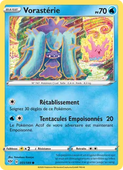 Carte Vorastérie de l'extension Ténèbres Embrasées, numéro 51/189