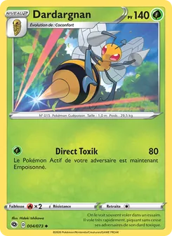 Carte Dardargnan de l'extension La Voie du Maître, numéro 4/73