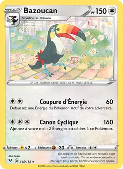 Carte Bazoucan de l'extension Voltage Éclatant, numéro 145/185