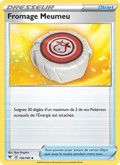 Carte Fromage Meumeu de l'extension Voltage Éclatant, numéro 156/185