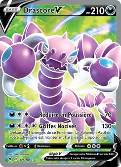 Carte Drascore V de l'extension Voltage Éclatant, numéro 175/185