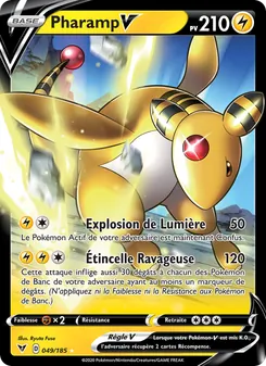 Carte Pharamp V de l'extension Voltage Éclatant, numéro 49/185