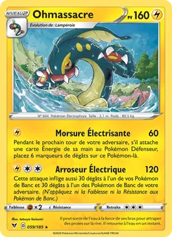 Carte Ohmassacre de l'extension Voltage Éclatant, numéro 59/185