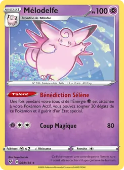 Carte Mélodelfe de l'extension Voltage Éclatant, numéro 64/185