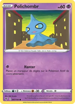 Carte Polichombr de l'extension Voltage Éclatant, numéro 67/185